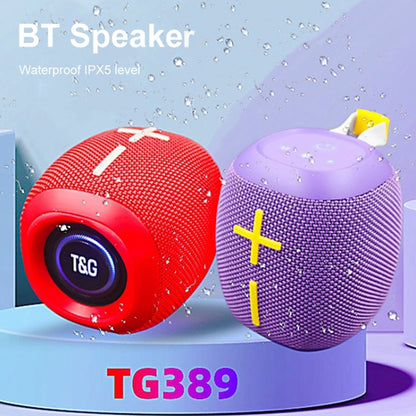 T&G TG-389 Portable Outdoor IPX5 Waterproof Wireless Bluetooth Speaker(Red) - Waterproof Speaker by T&G | Online Shopping South Africa | PMC Jewellery | Buy Now Pay Later Mobicred