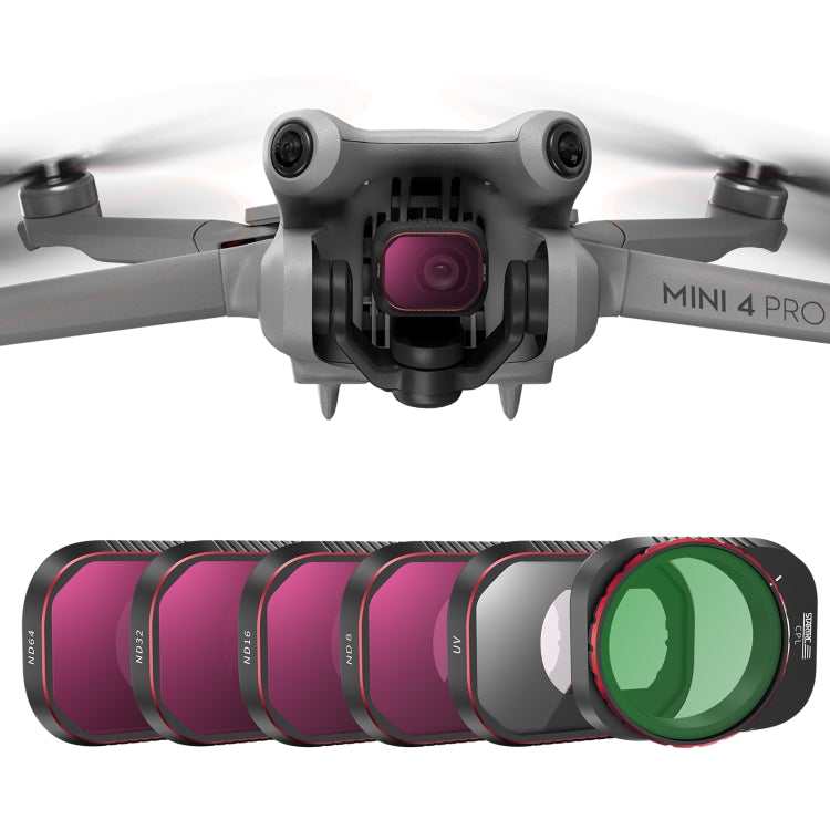 For DJI Mini 4 Pro STARTRC Drone Lens Filter, Lens:CPL UV ND8/16/32/64 - free shipping - PMC TechLife - Order now!