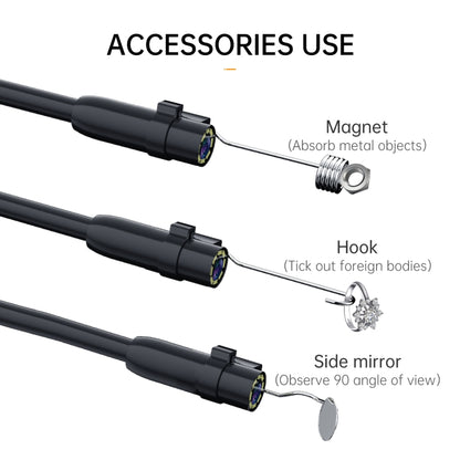 P200 8mm Front Lenses Detachable Industrial Pipeline Endoscope with 4.3 inch Screen, Spec:2m Tube -  by PMC Jewellery | Online Shopping South Africa | PMC Jewellery | Buy Now Pay Later Mobicred