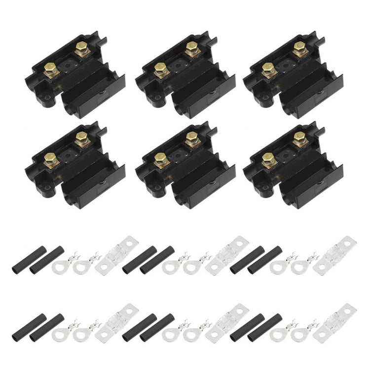 6 in 1 For Dual Battery Systems ANS Car Fuse Holder Fuse Box Kit, Current:100A - Fuse by PMC TechLife | Online Shopping South Africa | PMC TechLife | Buy Now Pay Later Mobicred