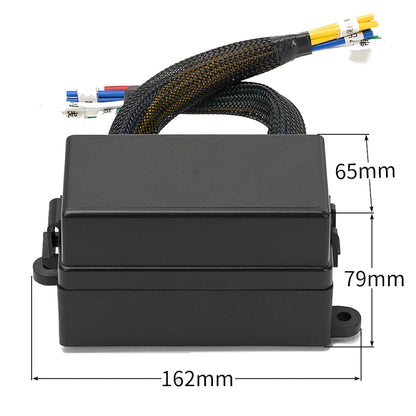 12V 5 Pin Car Modified 12 Slots Relay Fuse Box with Cable - Fuse by PMC Jewellery | Online Shopping South Africa | PMC Jewellery | Buy Now Pay Later Mobicred