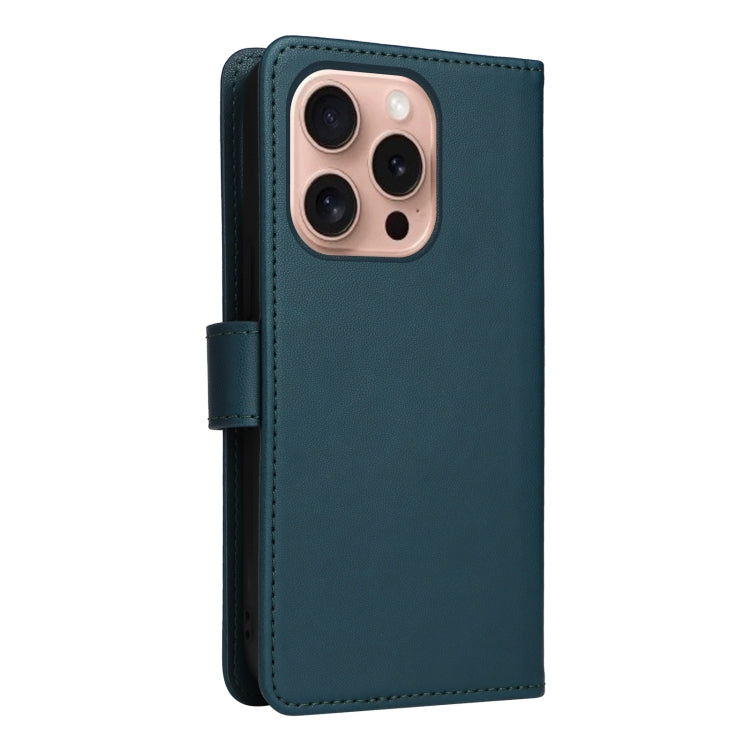 For iPhone 16 Pro Max BETOPNICE BN-005 2 in 1 Detachable Imitate Genuine Leather Phone Case(Blue) - iPhone 16 Pro Max Cases by BETOPNICE | Online Shopping South Africa | PMC Jewellery | Buy Now Pay Later Mobicred