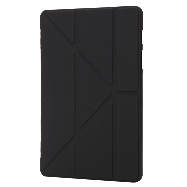 For Samsung Galaxy Tab S10+ / S9+ Deformation Silicone Leather Tablet Case(Black) - Galaxy Tab S9+ Cases by PMC Jewellery | Online Shopping South Africa | PMC Jewellery | Buy Now Pay Later Mobicred