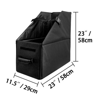 Oxford Cloth Car Trunk Folding Bicycle Storage Box with Dust Cover(Black) - Stowing Tidying by PMC Jewellery | Online Shopping South Africa | PMC Jewellery | Buy Now Pay Later Mobicred