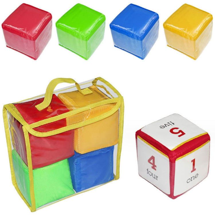 Children Soft Dice Throwing Toy Educational Aids(Three Dice) - Math Toys by PMC Jewellery | Online Shopping South Africa | PMC Jewellery | Buy Now Pay Later Mobicred