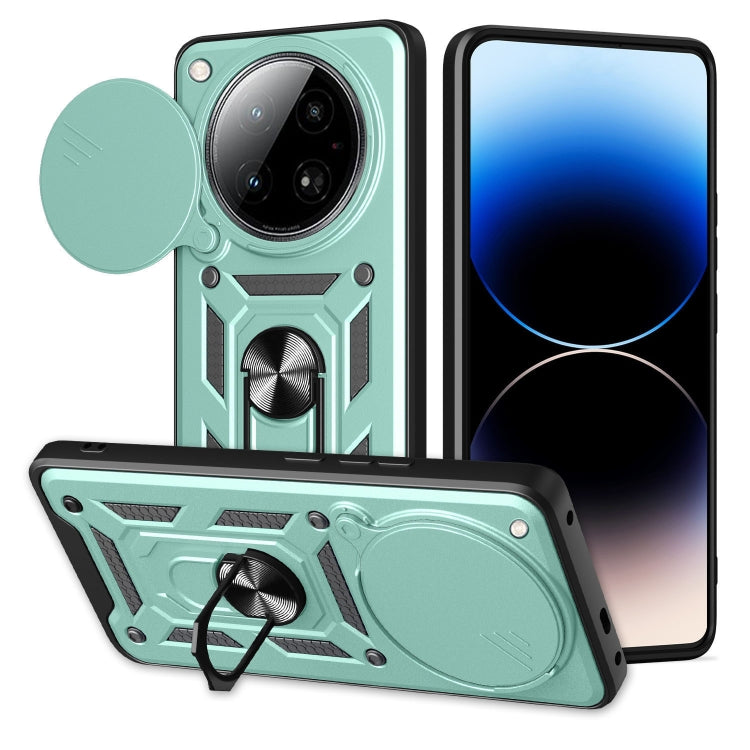 For Infinix Zero 40 4G Sliding Camera Cover Design TPU+PC Phone Case(Green) - free shipping - PMC TechLife - Order now!