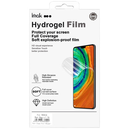 For Huawei Pura 70 Pro+ 2pcs imak Curved Full Screen Hydrogel Film Protector - Huawei Tempered Glass by imak | Online Shopping South Africa | PMC Jewellery | Buy Now Pay Later Mobicred