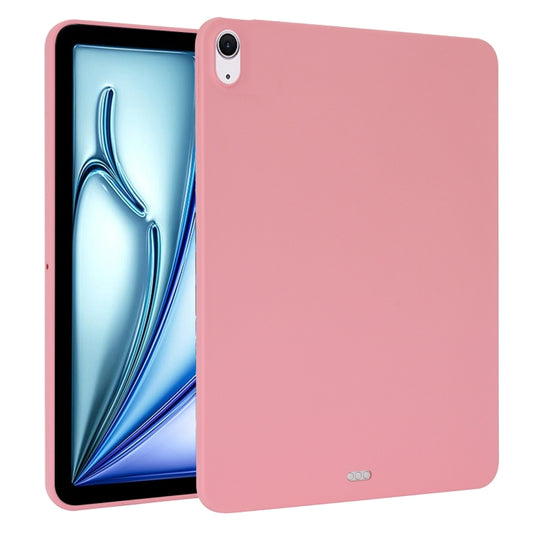 For iPad Air 11 2024 Oil Spray Skin-friendly TPU Tablet Case(Pink) - iPad Air 11 2024 Cases by PMC Jewellery | Online Shopping South Africa | PMC Jewellery | Buy Now Pay Later Mobicred