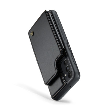 For Samsung Galaxy A13 5G CaseMe C22 Card Slots Holder RFID Anti-theft Phone Case(Black) - Galaxy Phone Cases by CaseMe | Online Shopping South Africa | PMC Jewellery | Buy Now Pay Later Mobicred