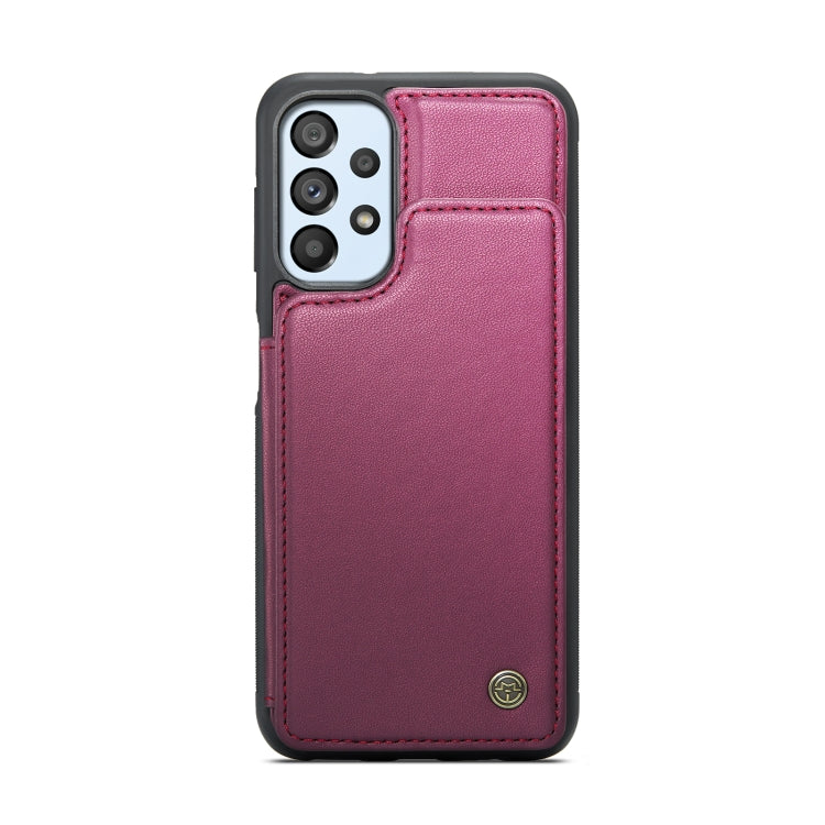 For Samsung Galaxy A53 5G CaseMe C22 Card Slots Holder RFID Anti-theft Phone Case(Wine Red) - Galaxy Phone Cases by CaseMe | Online Shopping South Africa | PMC Jewellery | Buy Now Pay Later Mobicred