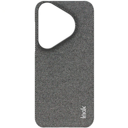 For Huawei Pura 70 imak Ruiyi Series Cloth Texture PU + PC Phone Case(Dark Grey) - Huawei Cases by imak | Online Shopping South Africa | PMC Jewellery | Buy Now Pay Later Mobicred