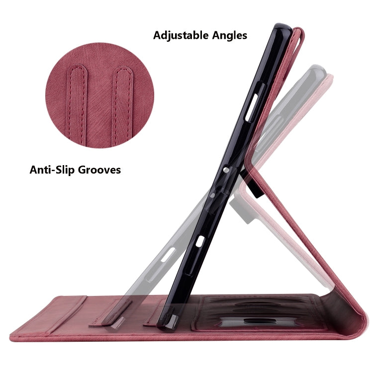 For Lenovo Tab M10 3rd Gen Cartoon Sakura Cat Embossed Leather Tablet Case(Red) - Lenovo by PMC TechLife | Online Shopping South Africa | PMC TechLife | Buy Now Pay Later Mobicred