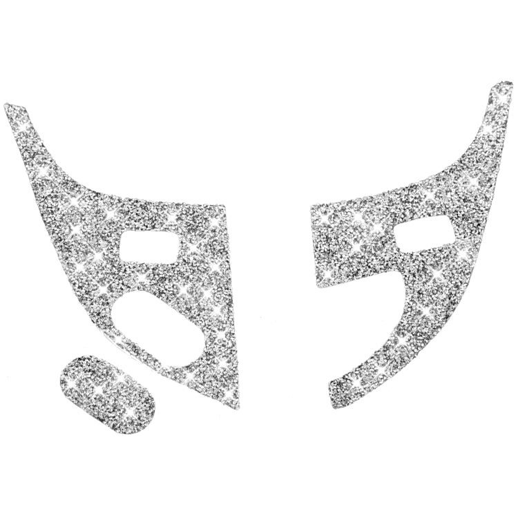 For Chevrolet Corvette C6 2005-2013 Car Door Lock Panel Diamond Decorative Sticker, Left Drive - Car Interior Mouldings by PMC TechLife | Online Shopping South Africa | PMC TechLife | Buy Now Pay Later Mobicred