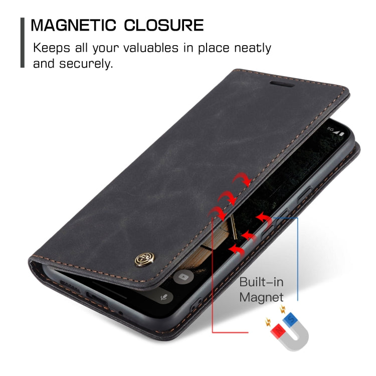 For Google Pixel 9 Pro XL CaseMe 013 Multifunctional Horizontal Flip Leather Phone Case(Black) - Google Cases by CaseMe | Online Shopping South Africa | PMC Jewellery | Buy Now Pay Later Mobicred