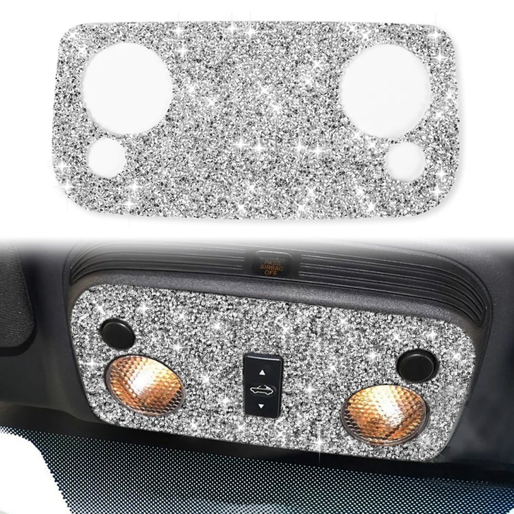 For Ford Mustang 2009-2013 2pcs Car Reading Light Diamond Decoration Sticker, Left Hand Drive - Car Interior Mouldings by PMC TechLife | Online Shopping South Africa | PMC TechLife | Buy Now Pay Later Mobicred