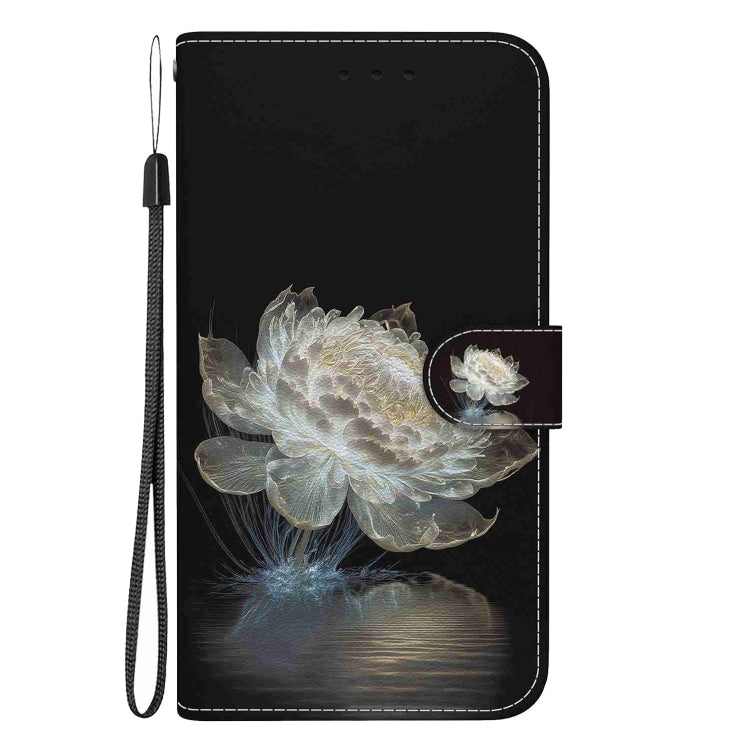 For Xiaomi Redmi Note 12 Pro+ Crystal Texture Colored Drawing Leather Phone Case(Crystal Peony) - Xiaomi Cases by PMC Jewellery | Online Shopping South Africa | PMC Jewellery | Buy Now Pay Later Mobicred