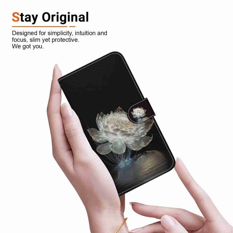 For Xiaomi Redmi Note 12 Pro+ Crystal Texture Colored Drawing Leather Phone Case(Crystal Peony) - Xiaomi Cases by PMC TechLife | Online Shopping South Africa | PMC TechLife | Buy Now Pay Later Mobicred
