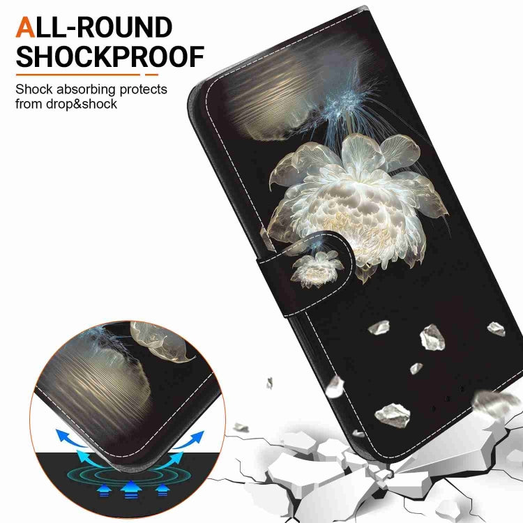 For Xiaomi Redmi Note 12 Pro+ Crystal Texture Colored Drawing Leather Phone Case(Crystal Peony) - Xiaomi Cases by PMC TechLife | Online Shopping South Africa | PMC TechLife | Buy Now Pay Later Mobicred