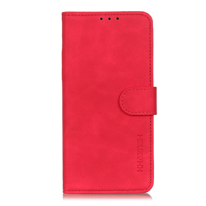 For Google Pixel 9 Pro KHAZNEH Retro Texture Flip Leather Phone Case(Red) - Google Cases by PMC Jewellery | Online Shopping South Africa | PMC Jewellery | Buy Now Pay Later Mobicred