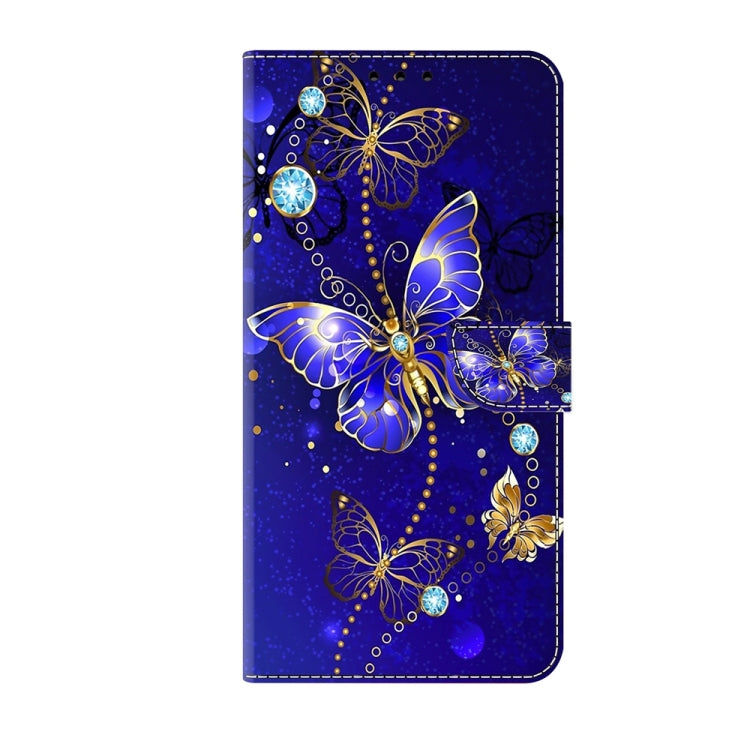 For Motorola Moto G54 Crystal 3D Shockproof Protective Leather Phone Case(Diamond Butterfly) - Motorola Cases by PMC Jewellery | Online Shopping South Africa | PMC Jewellery | Buy Now Pay Later Mobicred