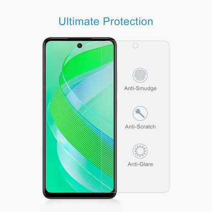 For Infinix Smart 8 Pro 50pcs 0.26mm 9H 2.5D Tempered Glass Film - Infinix Tempered Glass by PMC Jewellery | Online Shopping South Africa | PMC Jewellery | Buy Now Pay Later Mobicred