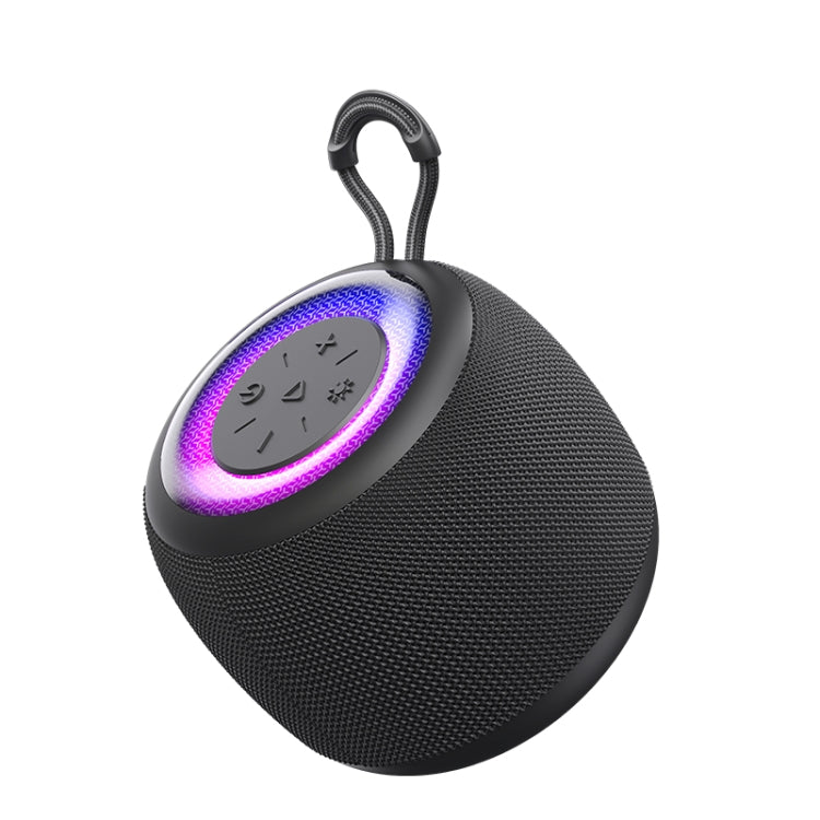 USAMS US-YX014 Yinya Series Mini Wireless Bluetooth Speaker(Black) - Mini Speaker by USAMS | Online Shopping South Africa | PMC Jewellery | Buy Now Pay Later Mobicred