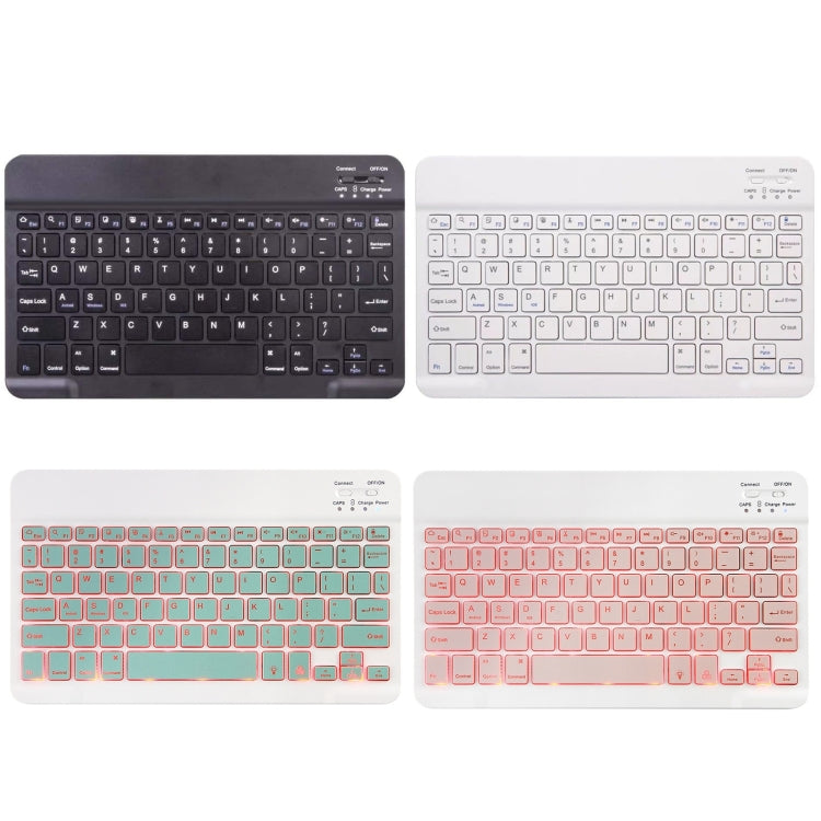 For Samsung Galaxy Tab S9 FE Square Cap Bluetooth Keyboard Leather Case with Pen Slot(Rose Gold) - Samsung Keyboard by PMC TechLife | Online Shopping South Africa | PMC TechLife