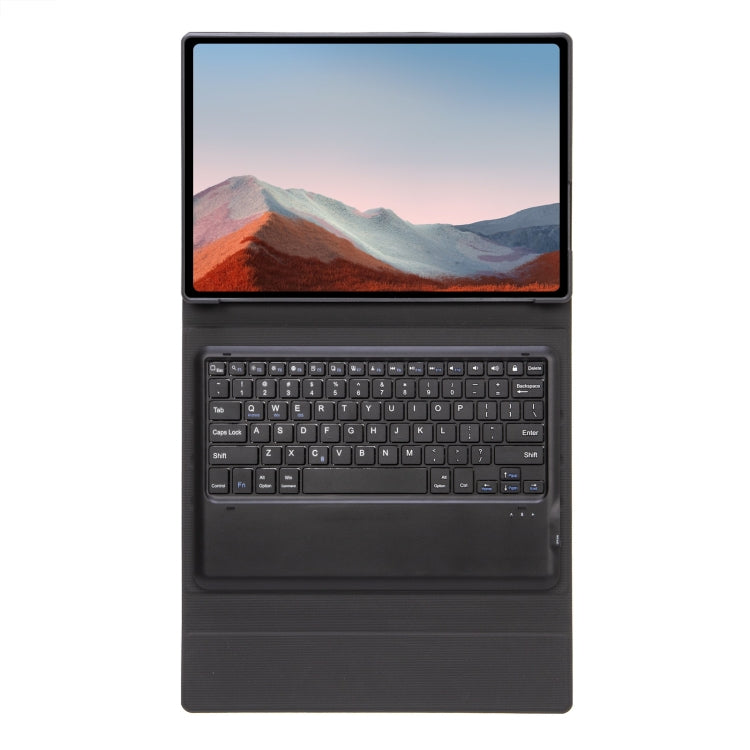 For Microsoft Surface Pro 9 SF129 Tree Texture Bluetooth Keyboard Leather Tablet Case(Black) - Others Keyboard by PMC TechLife | Online Shopping South Africa | PMC TechLife