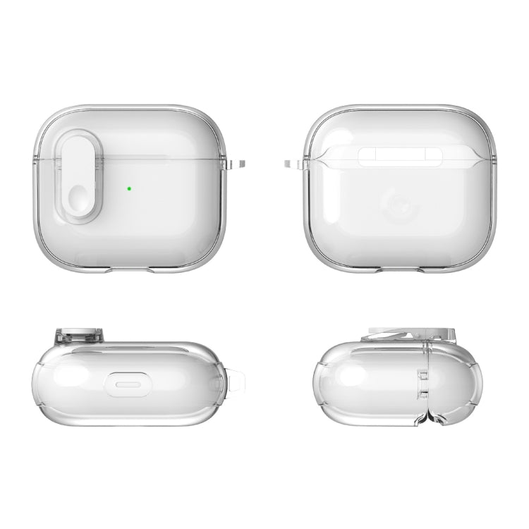 For AirPods Pro Ice Crystals Shockproof Earphone Protective Case(Grey) - For AirPods Pro by PMC Jewellery | Online Shopping South Africa | PMC Jewellery | Buy Now Pay Later Mobicred