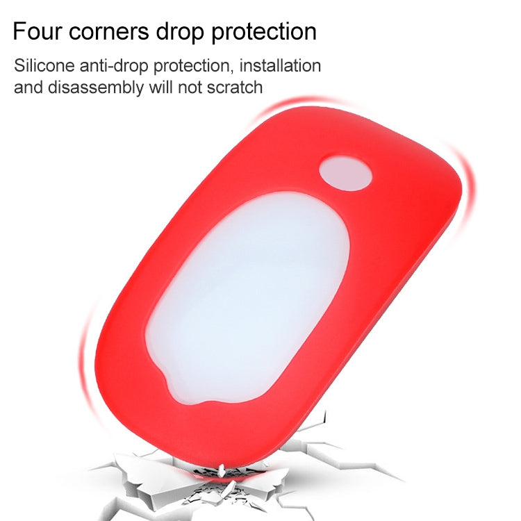 For Apple Magic Mouse 1 / 2 Mouse Silicone Protective Case(Black) - Protective Bags by PMC Jewellery | Online Shopping South Africa | PMC Jewellery | Buy Now Pay Later Mobicred