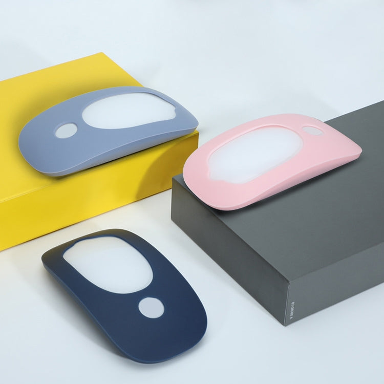 For Apple Magic Mouse 1 / 2 Mouse Silicone Protective Case(Black) - Protective Bags by PMC Jewellery | Online Shopping South Africa | PMC Jewellery | Buy Now Pay Later Mobicred