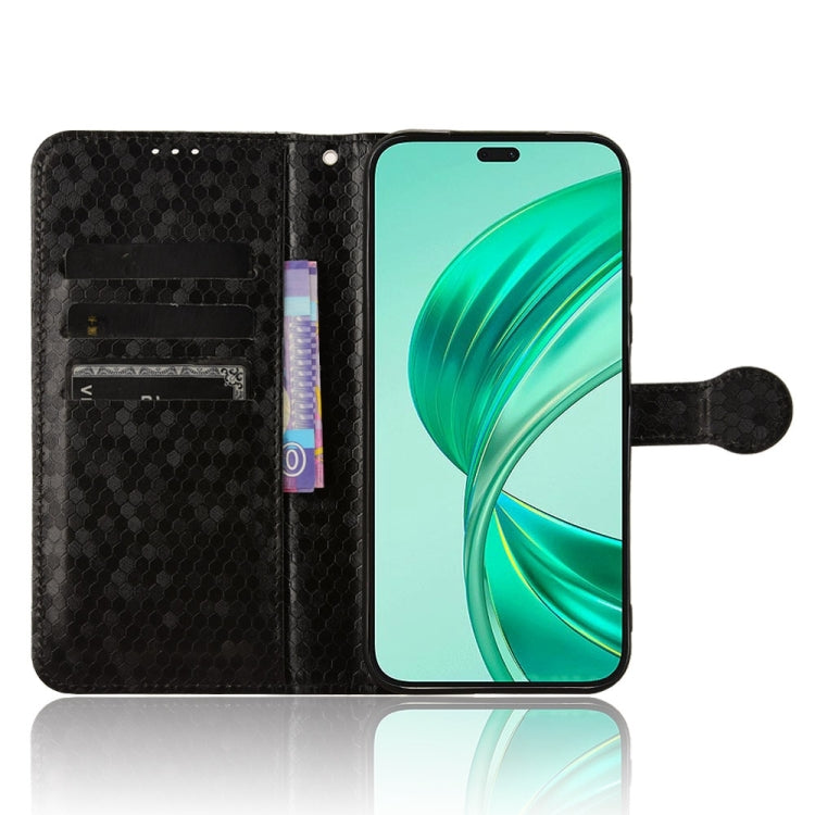 For Honor X8b Honeycomb Dot Texture Leather Phone Case(Black) - free shipping - PMC TechLife - Order now!