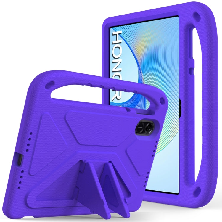For Honor Pad X9 / X8 Pro Handle Portable EVA Shockproof Tablet Case(Purple) - Honor by PMC TechLife | Online Shopping South Africa | PMC TechLife | Buy Now Pay Later Mobicred