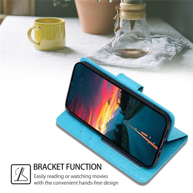 For Motorola Edge 5G 2024 Crystal Texture Leather Phone Case(Sky Blue) - Motorola Cases by PMC Jewellery | Online Shopping South Africa | PMC Jewellery | Buy Now Pay Later Mobicred