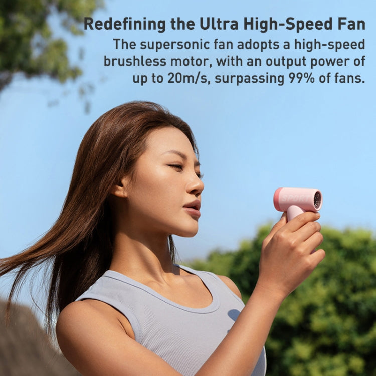 DC01 Mini Handheld High-speed Electric Fan(White) - Electric Fans by PMC TechLife | Online Shopping South Africa | PMC TechLife | Buy Now Pay Later Mobicred