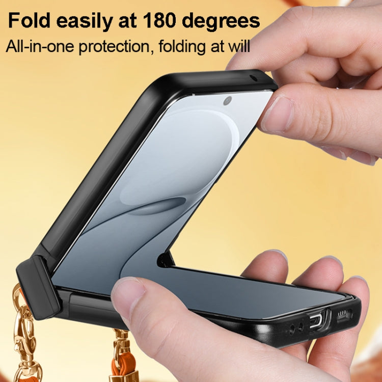 For Huawei nova Flip SULADA Elegant Rhombic Texture Folding Phone Case with Lanyard(Red) - free shipping - PMC TechLife - Order now!