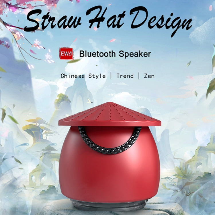 EWA A123 Portable Mini Speaker Chinese Style Bluetooth Speaker(Grey) - Mini Speaker by EWA | Online Shopping South Africa | PMC Jewellery | Buy Now Pay Later Mobicred