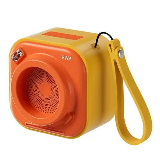 EWA A132 Portable Mini Stereo Wireless Bluetooth Speaker(Yellow Orange) - Mini Speaker by EWA | Online Shopping South Africa | PMC Jewellery | Buy Now Pay Later Mobicred