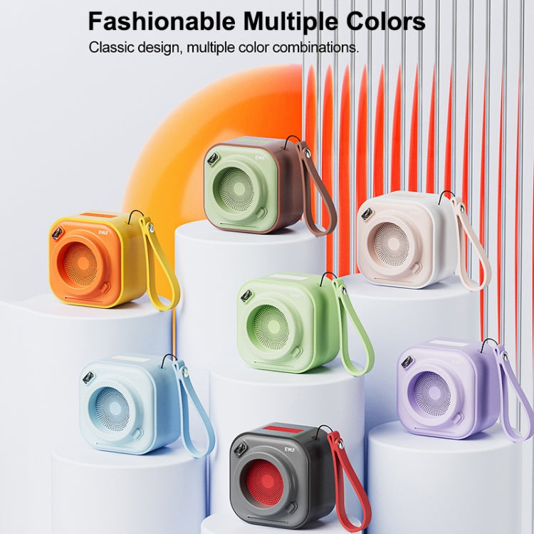 EWA A132 Portable Mini Stereo Wireless Bluetooth Speaker(Brown Green) - free shipping - PMC Jewellery - Order now!