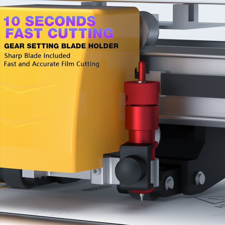 Mechanic Universal Cloud Intelligent Flexible Hydrogel Film Cutting Machine, Model:E360(EU Plug) - free shipping - PMC TechLife - Order now!