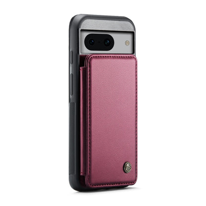 For Google Pixel 8a CaseMe C22 Card Slots Holder RFID Anti-theft Phone Case(Wine Red) - Google Cases by CaseMe | Online Shopping South Africa | PMC Jewellery | Buy Now Pay Later Mobicred