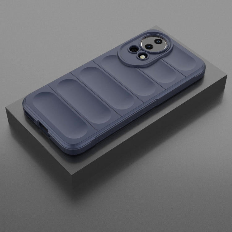 For Huawei nova 12 5G Magic Shield TPU + Flannel Phone Case(Dark Blue) - Huawei Cases by PMC TechLife | Online Shopping South Africa | PMC TechLife | Buy Now Pay Later Mobicred