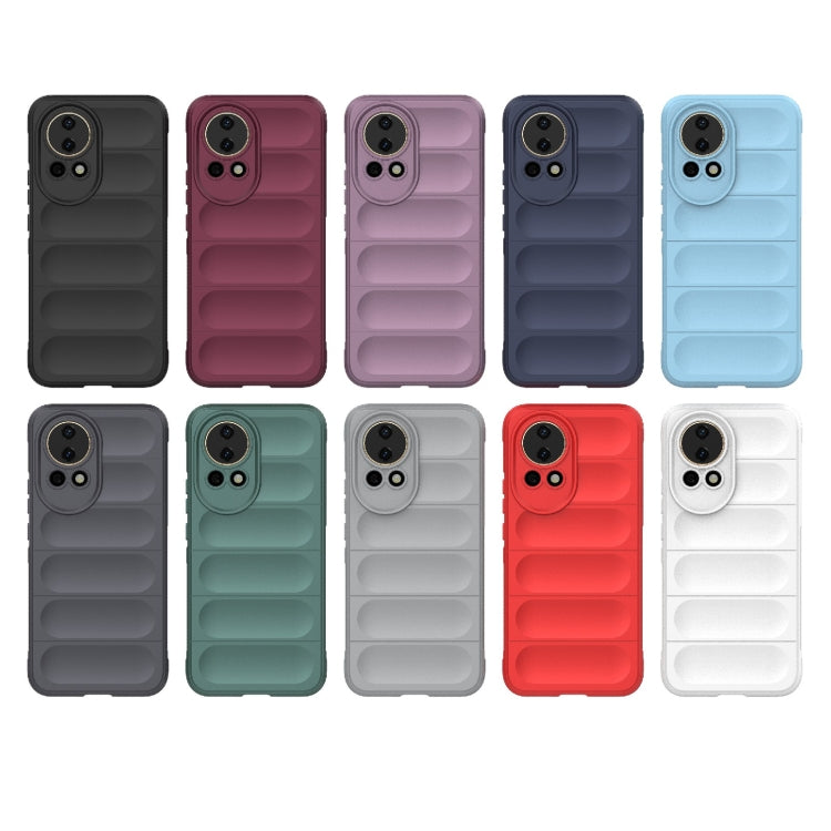 For Huawei nova 12 5G Magic Shield TPU + Flannel Phone Case(Dark Blue) - Huawei Cases by PMC TechLife | Online Shopping South Africa | PMC TechLife | Buy Now Pay Later Mobicred