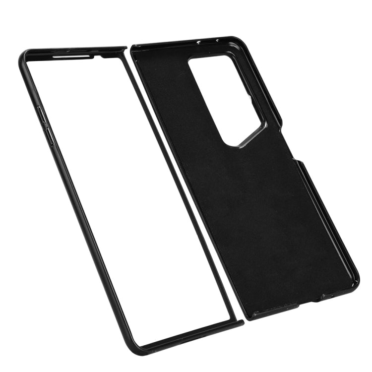 For Honor Magic V2 RSR Porsche Design Litchi Texture Card Slots Back Cover Phone Case(Black) - Honor Cases by PMC TechLife | Online Shopping South Africa | PMC TechLife | Buy Now Pay Later Mobicred