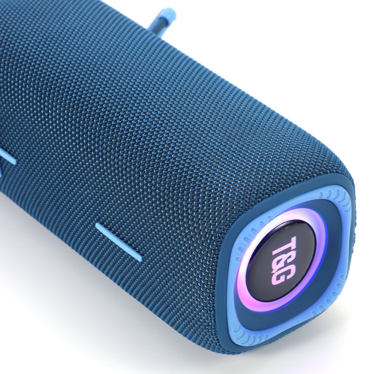 T&G TG654 Portable 3D Stereo Subwoofer Wireless Bluetooth Speaker(Blue) - Desktop Speaker by T&G | Online Shopping South Africa | PMC Jewellery | Buy Now Pay Later Mobicred