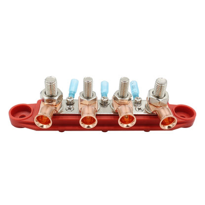 CP-4016 M10+M8 Power Distribution Block Terminal Studs with Terminals(Red) - Booster Cable & Clip by PMC Jewellery | Online Shopping South Africa | PMC Jewellery | Buy Now Pay Later Mobicred