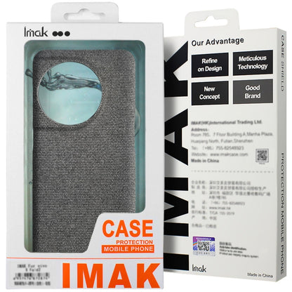 For Samsung Galaxy S24 Ultra 5G imak Ruiyi Series Cloth Texture PU + PC Phone Case(Black) - Galaxy S24 Ultra 5G Cases by imak | Online Shopping South Africa | PMC Jewellery | Buy Now Pay Later Mobicred