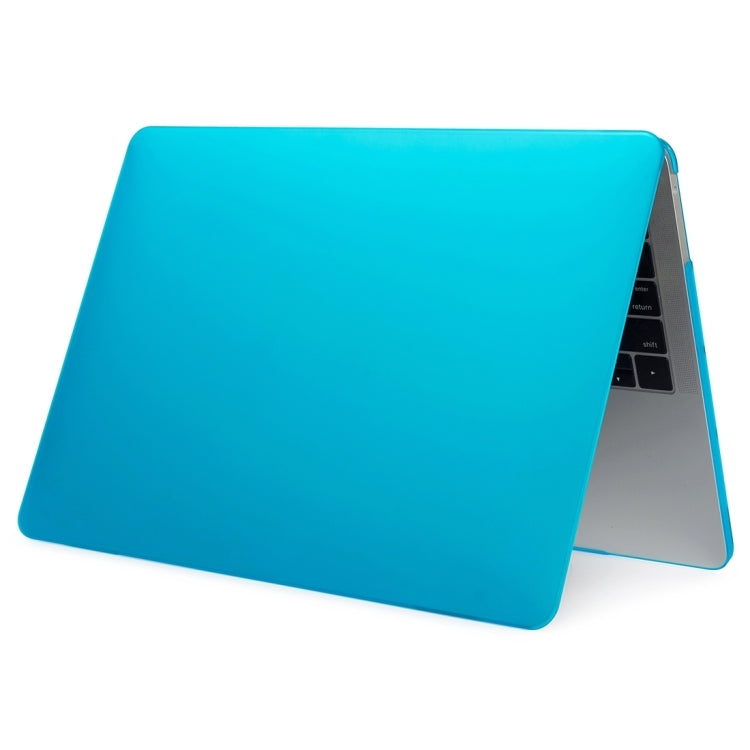 For MacBook Pro 16 inch M3 Max Laptop Matte Style Protective Case(Water Blue) - MacBook Pro Cases by PMC Jewellery | Online Shopping South Africa | PMC Jewellery | Buy Now Pay Later Mobicred