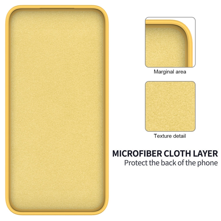 For Infinix Zero 30 5G Solid Color Liquid Silicone Dropproof Full Coverage Protective Case(Yellow) - Infinix Cases by PMC TechLife | Online Shopping South Africa | PMC TechLife | Buy Now Pay Later Mobicred