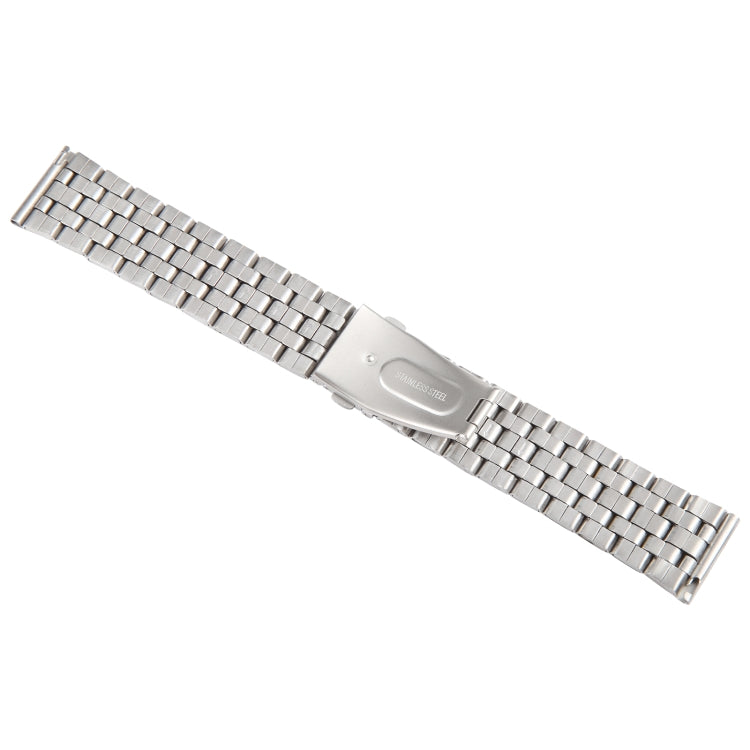 22mm Universal Five Beads Stainless Steel Watch Band(Silver Gold) - free shipping - PMc TechLife - Order now!
